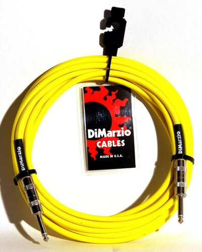 Cable P/instrumento 5.4 M Amarillo Neon Dimarzio Ep1718 Ybd