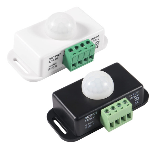 Sensor Movimiento Infrarrojo Ajustable 12-24v Interruptor Hu