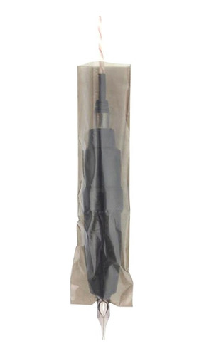 Cubre Máquina Tattoo Pen 13/20 (x10 Unidades) Color Negro