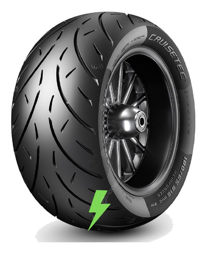 Pneu Moto Traseiro 240/40vr18 (79v) Cruisetec Metzeler