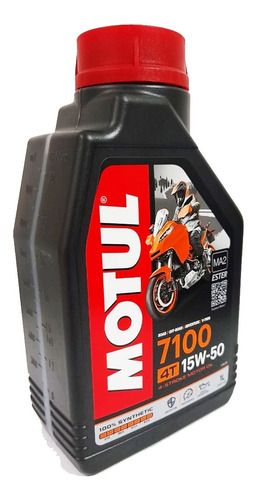 Aceite Motul 7100 15w50 4t Sintetico Motos
