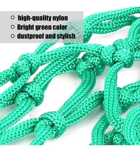Bolsillos De Malla Para Billar, 6 Unidades, Color Verde, Bol