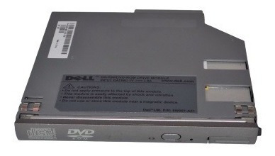 Imagem 1 de 8 de Gravador Drive Leitor Cd Dvd P/ Notebook Dell Latitude D610