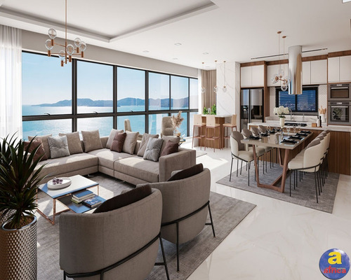Imagem 27 de 30 de Apartamento De Luxo Com 4 Suítes, 3 Vagas De Garagem Na Meia Praia Em Itapema/sc - Imobiliária África - Ap00295 - 69534908