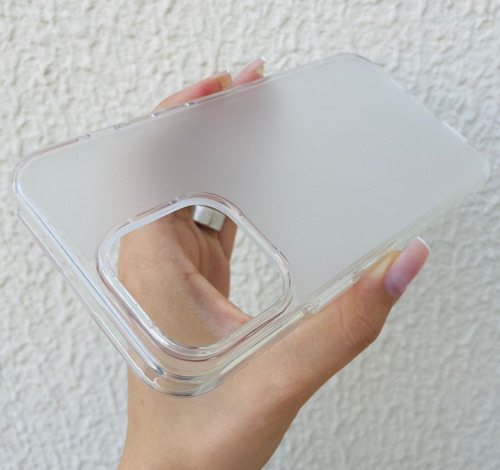 Nova Case Translúcida Para iPhone 15 Pro, Max Proteção Luxo