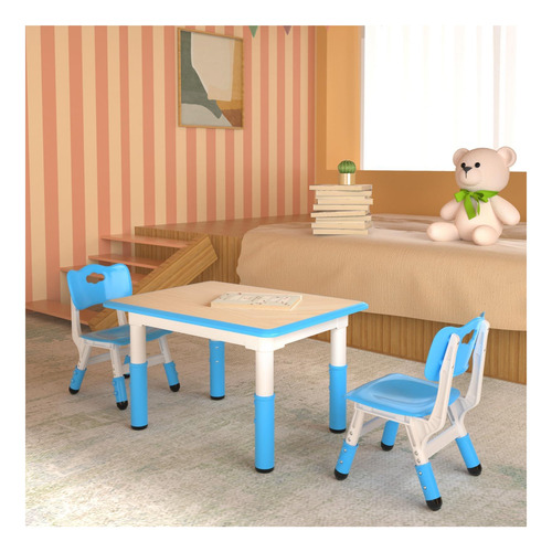 Mesa Para Niños Lullispace Y 2 Sillas, Mesa Y Silla Para De