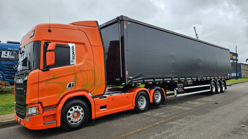Scania R450 6x2 Highline 2021 + Sider 30 Plt Noma Completo