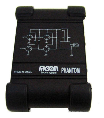 Fuente Para Microfono Condenser +48v Moon Phantom