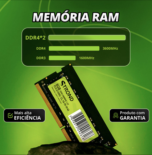 Memoria Ram 16gb Ddr4 2400mhz Dimm Desktop Strond