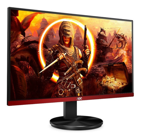 Monitor Gamer Aoc 27'' G2790vx Plano Color Negro