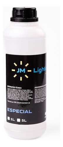 Líquido Fluído Maquina Fumaça 1 Litro Jm Lighting Special