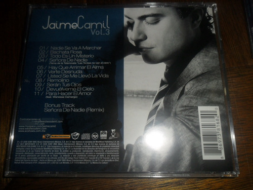 Cd Jaime Camil Vol 3 (Usado)