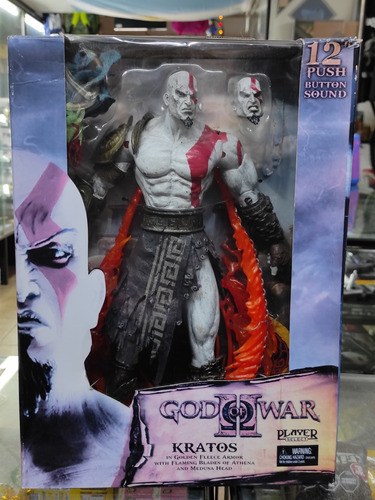 Kratos - Figura De 12  Neca (god Of War) Con Sonido