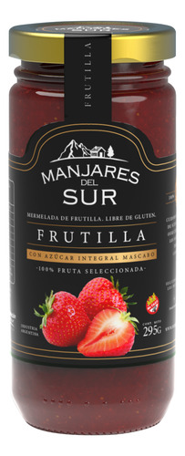 Mermelada De Frutilla Manjares Del Sur 295gr