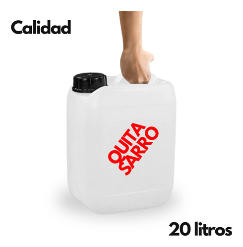 Quita Sarro 20 Litros Limpiador De Baños Calidad