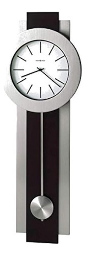 Howard Miller Bergen Wall Clock 625-279 Moderno, Merlot Acab