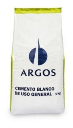 Cemento Blanco Uso General Argos X 1 Kilogramo