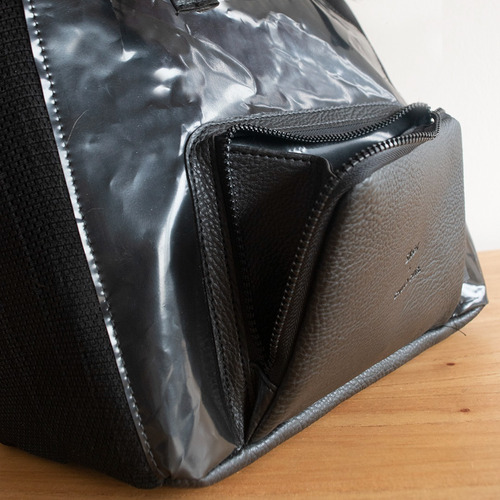 Imagen 6 de 10 de Cartera Bolso Tote Bag Grande Xl Ecocuero Urbana Mujer