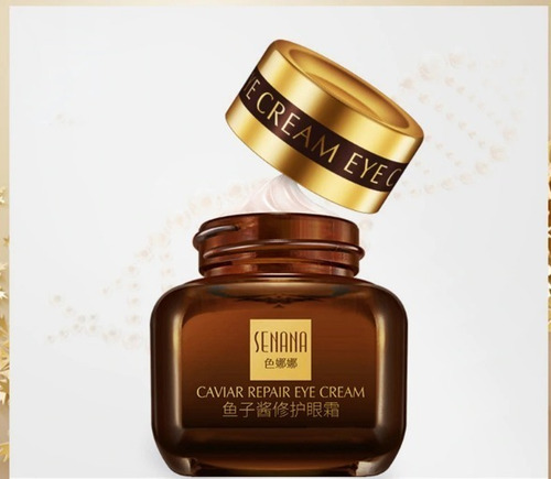 Imagen 7 de 7 de Crema Hidrata Antioxidan Reparador Caviar Ojos Antiblu-ray