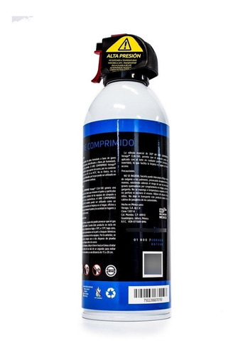 Aire Comprimido Vorago Cln-100 Para Remover Polvo 440ml