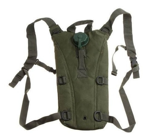 Mochila De Hidratação Tipo Camelbak Verde Oliva C/ Refil !!!