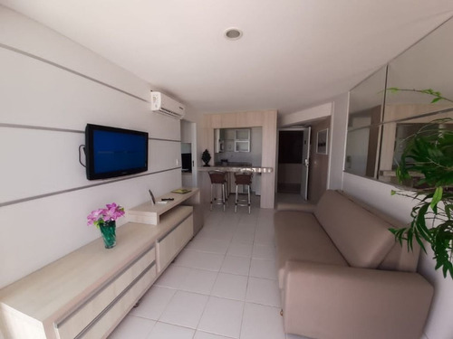 Imagem 9 de 13 de Flat Com 1 Dormitório À Venda, 116 M² Por R$ 400.000,00 - Ponta Negra - Natal/rn - Fl0008