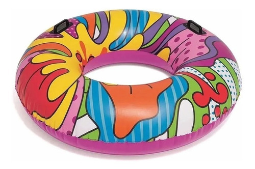 Aro Salvavidas Inflable Bestway Art Collection Resistente