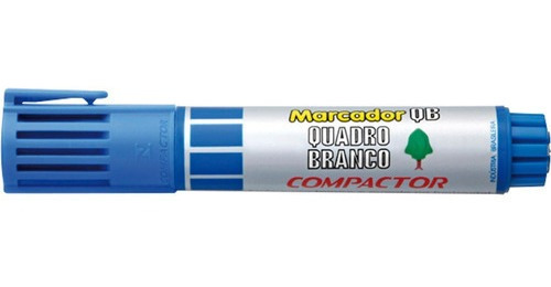 Pincel Para Quadro Branco Qb Recarregavel Azul - Compactor