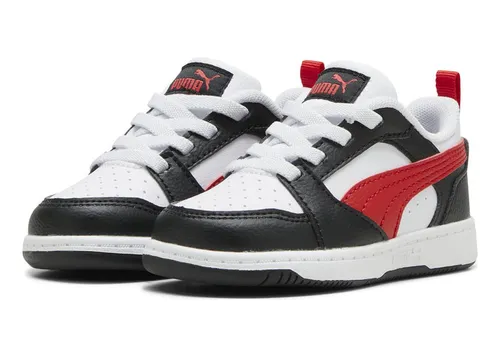 Zapatilla Puma Rebound V6 Lo Ac Inf Negro Boys Ni o Cuotas sin