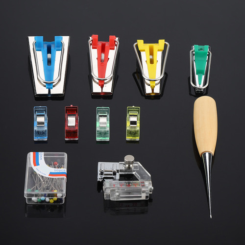 Kit Para Hacer Cintas Bias, Carpeta De Tela, Costura Y Acolc