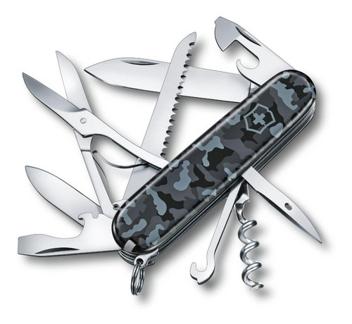 Navaja Suiza Victorinox Huntsman Camuflado Navy - Original