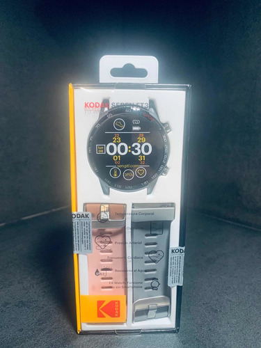 Kodak Fit Watch Ft3r - Correa Rosa Y Gris