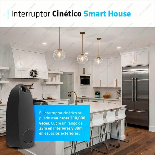 Interruptor Cinetico Control Smart House Dm-21 Domotica
