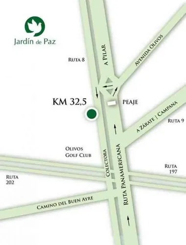 Imagen 4 de 12 de Venta Parcela Libre - Cementerio Jardín De Paz - Pilar