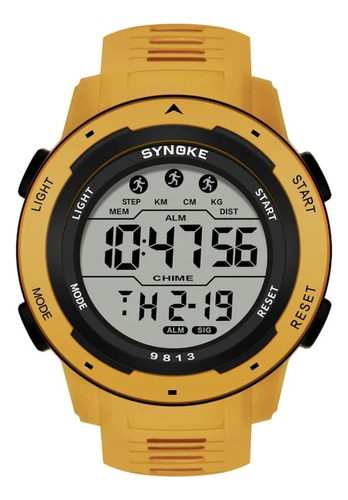 Reloj Digital Amarillo - Reloj De Caballero Deportivo