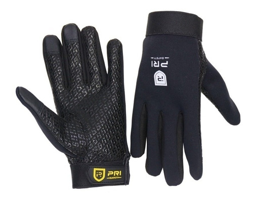 Guantes Moto Neopreno Con Tactil Velcro Y Palma Antideslizan
