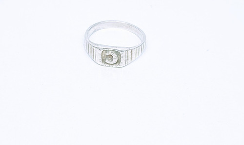 Anillo Plata 925 Mex Ley # 624 Plateado 8 (Usado)