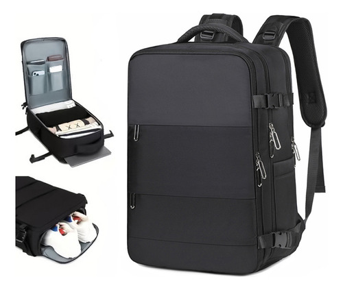Mochila De Viaje Para Senderismo, Cabina De Avión, Puede Con
