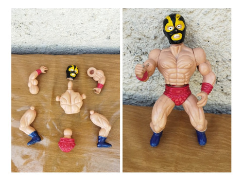 Galaxy Fighters Madison Wrestlers Bootleg 80s        13.5cm