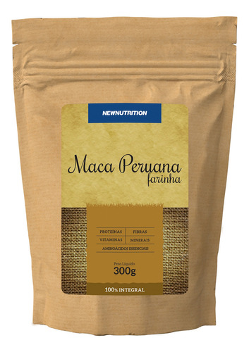 Suplemento em Pó NewNutrition  Maca Peruana Sabor Natural em Sachê de 300g