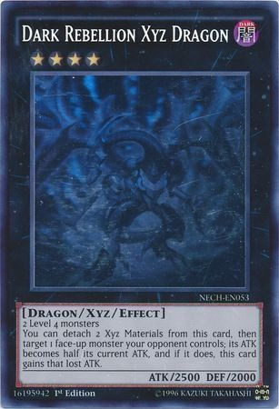 Yugioh! Dark Rebellion Xyz Dragon - Nech-en053