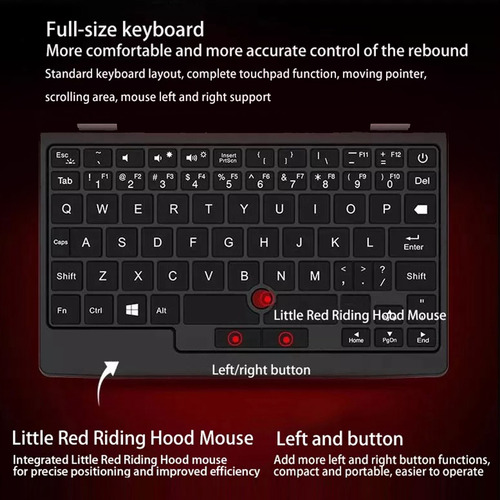 Mini Portátil Pocket Gaming De 7 Pulgadas Con Pantalla Tácti
