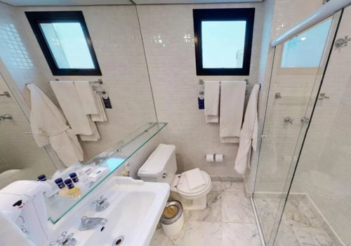 Imagem 10 de 15 de Flat No Brooklin Para Investimento No Pool - Sf7207