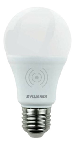 Bombillo led Sylvania Toledo Sensor Bulbo color blanco frío 9W 100V/240V 6500K 720lm