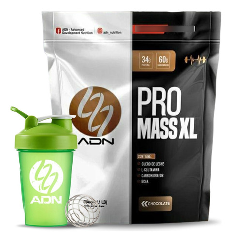 Pro Mass Xl 5kg Proteina Para Ganar Peso Y Volumen Muscular