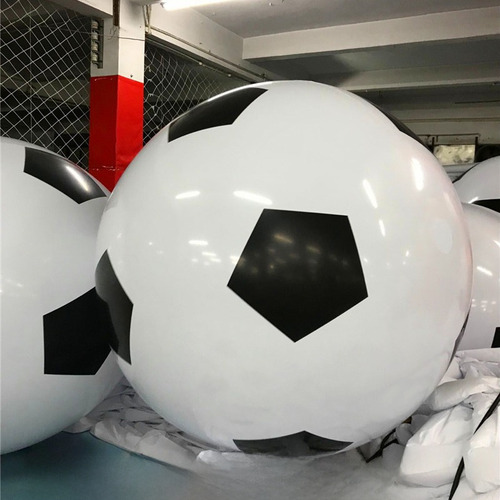 Balón Inflable Gigante De Fútbol Y Playa De Pvc, 3 Colores,