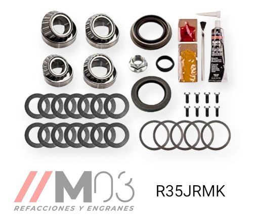 Master Kit Con Baleros Koyo , Dana 35 Jeep '80-' 06