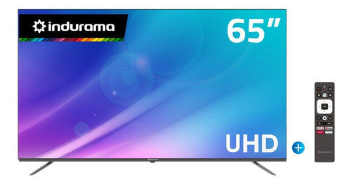 Televisor  Indurama 65  Smart Tv Uhd 4k 65tikgfuhd4k