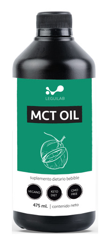 Suplemento Dietario Bebible Mct - Oil Rendimiento X 475 Ml