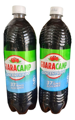 Xarope Concentrado Guaraná Menos Açúcar Guaracamp - 2 Litros